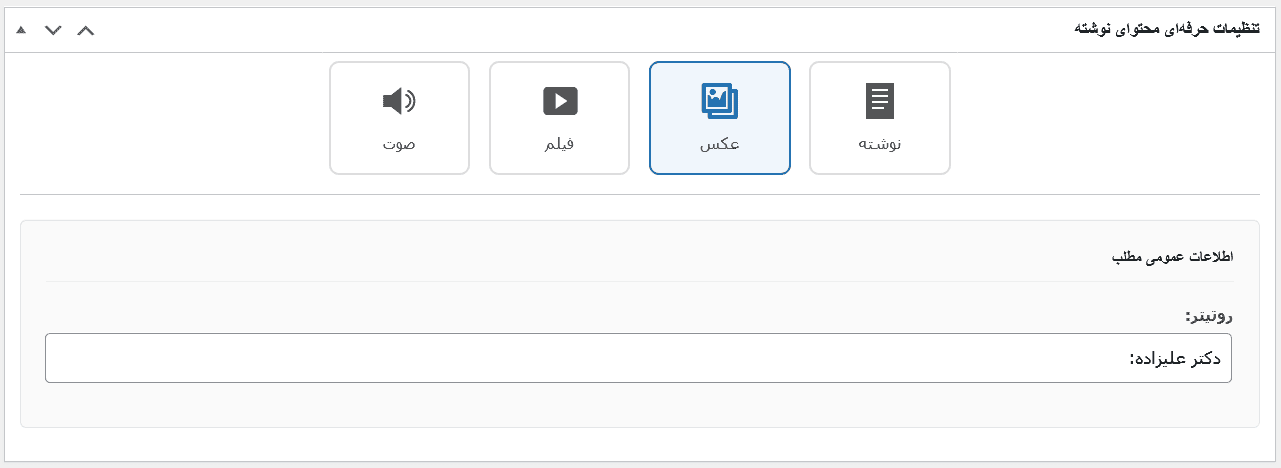 قالب نماینده مجلس میناب