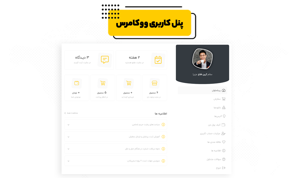 قالب وردپرس کاسپین